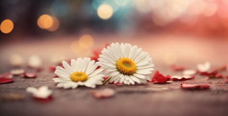 flowers on wooden background bloom, floral, beauty, yellow, garden, flora, petal, closeup, field, daisies, bouquet, meadow, 