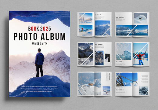 Photo Album Book Layout