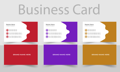 New Business Card Design Template