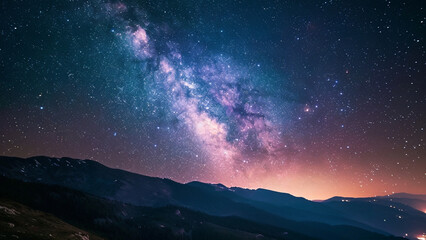 The Milky Way in its Full Glory - obrazy, fototapety, plakaty