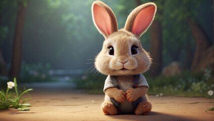 cute rabbit wallpaper hd