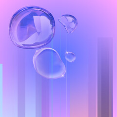 background with bubbles