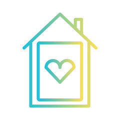 Handicap Help Wc Gradient Outline Icon