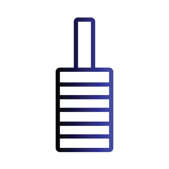 Gas Pedal Racing Gradient Outline Icon