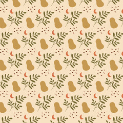 Boho Art style vector designs illustration for decoration. Simple and minimalist vintage vector art 