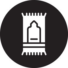 sajadah glyph icon