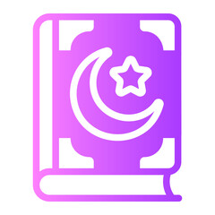 Quran gradient icon