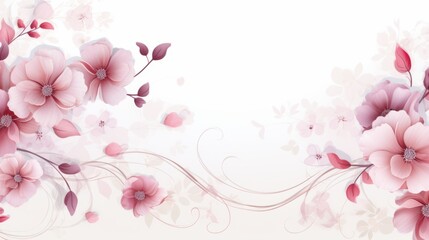 Vibrant bouquet of pink flowers against a clean white background