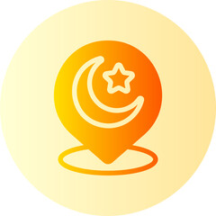 ramadan gradient icon