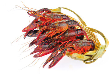Lobster on a white background