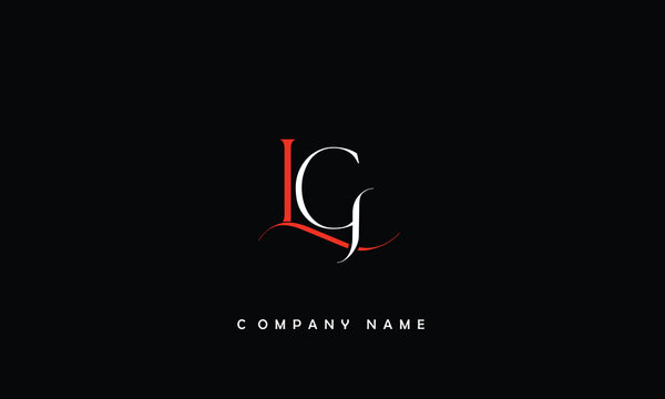 LG, GL, L, G Alphabets Letters Logo Monogram