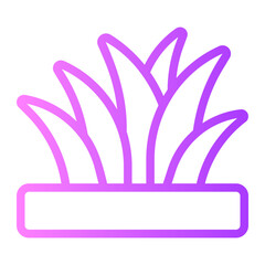 grass gradient icon
