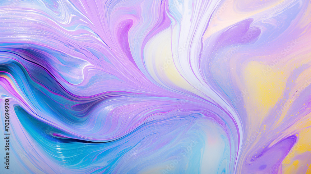 Canvas Prints iridescent paints background texture