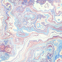 Fototapeta premium Abstract Marble texture. Fractal digital Art Background. High Resolution. Can be used for background or wallpaper