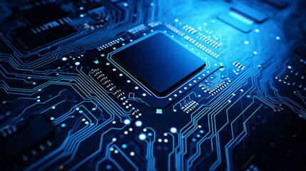 circuit board line background. Technology background.