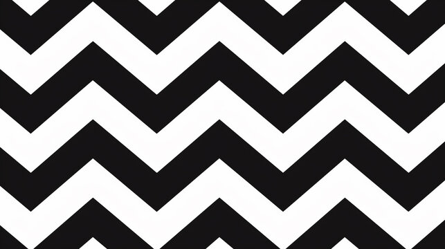 black zig zag pattern background. White background skew position 