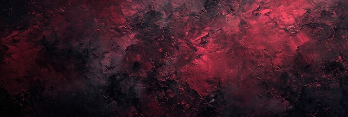 Grunge Background Texture in the Style Ruby and Obsidian - Amazing Grunge Wallpaper created with Generative AI Technology - obrazy, fototapety, plakaty