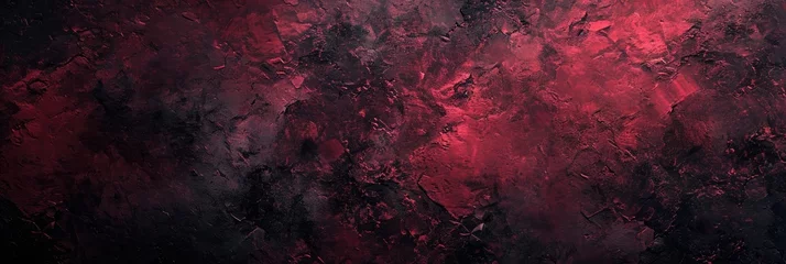 Fotobehang Grunge Background Texture in the Style Ruby and Obsidian - Amazing Grunge Wallpaper created with Generative AI Technology © Sentoriak