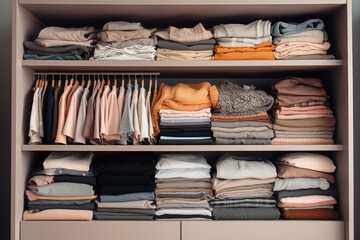 stack of clothing