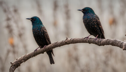 kingfishers on a branch