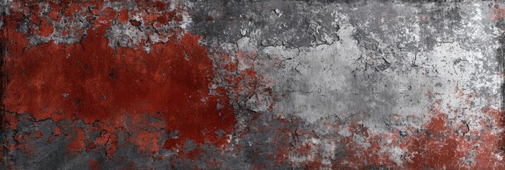 Grunge Background Texture in the Style Brick Red and Grey - Amazing Grunge Wallpaper created with Generative AI Technology