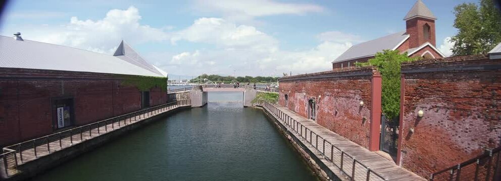 Japanese boat canal