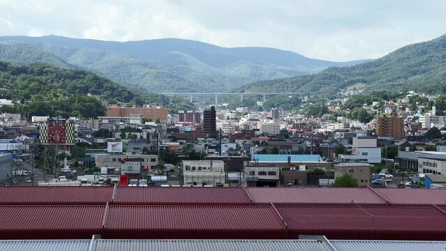 city of Otaru, Japan