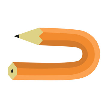 Elastic Pencil vector illustration