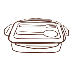 kid stuff_playground_lunch box _vector