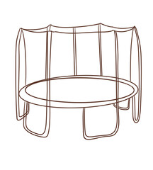 kid stuff_playground_tramboline_vector