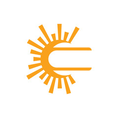 Sound Wave Illustration Logo Icon Vector Template