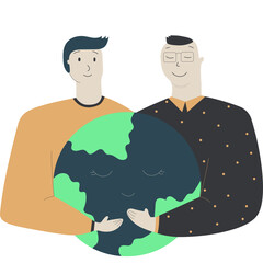 ESG, sustainability and renewable energy concept.