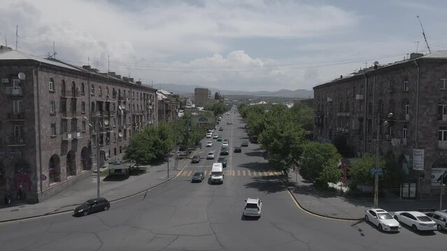 Yerevan city, Armenia royalty-free images