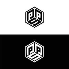 PPS set ,PPS logo. P P S design. White PPS letter. PPS, P P S letter logo design. Initial letter PPS letter logo set, linked circle uppercase monogram logo. P P S letter logo vector design.	

