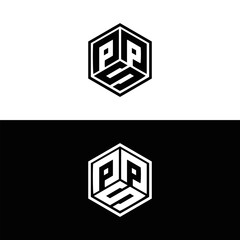 PPS set ,PPS logo. P P S design. White PPS letter. PPS, P P S letter logo design. Initial letter PPS letter logo set, linked circle uppercase monogram logo. P P S letter logo vector design.	
