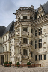 Medieval castle of Blois town