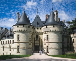 Fototapeta na wymiar The Château de Chaumont is a castle in Chaumont-sur-Loire, Loir-et-Cher, France