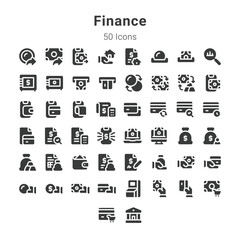 finance icons