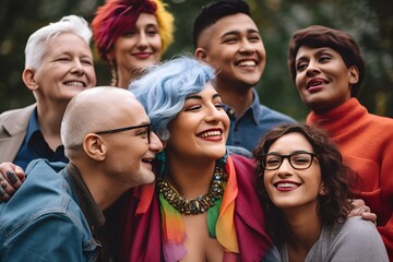 Fototapeta premium Unity in Diversity - Generative AI
