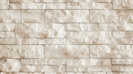 Cream and white brick wall texture background.  cream stone wall, granite wall,
