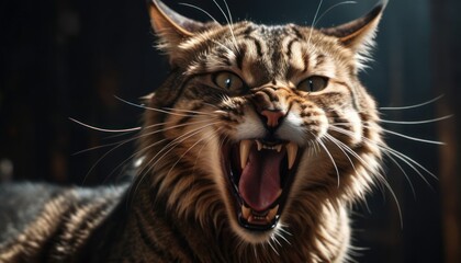  a cat with it's mouth open and it's mouth wide open with it's mouth wide open and it's mouth wide open with it's mouth wide.