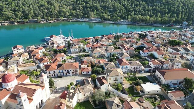 Galaxidi town, Phocis, Greece