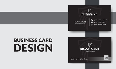 Modern Business Card Design Creative and Clean Business Card Template.