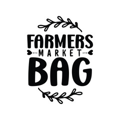 Obraz premium Farmers Market Bag