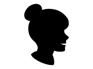 Avatar Female or Avatar Women Silhouette
