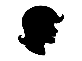 Avatar Female or Avatar Women Silhouette
