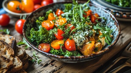 Nutrient-rich healthy foods for a well-balanced diet.