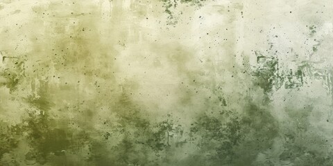 Fototapeta na wymiar Grunge Background Texture in the Style Olive Green and Ivory - Amazing Grunge Wallpaper created with Generative AI Technology
