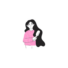 set of people posing half body in pink pose