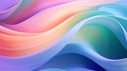 Obraz premium As sunlight caresses a wavy tropical leaf up close, calming patterns emerge in its graceful undulations